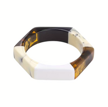 Load image into Gallery viewer, &#39;Vibrant Octagon Bangles&#39; Single color or 5pc Set
