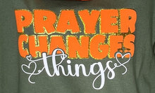 Load image into Gallery viewer, &#39;Prayer&#39; Tee Orange Visor
