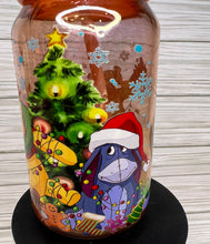 Load image into Gallery viewer, &#39;Whinnie The Pooh and Friends&#39; 2024 Christmas Glass Jar Cup
