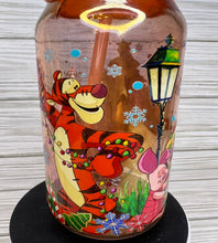 Load image into Gallery viewer, &#39;Whinnie The Pooh and Friends&#39; 2024 Christmas Glass Jar Cup
