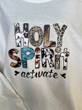 Load image into Gallery viewer, &#39;Holy Spirit Activate&#39; Long Sleeve T-shirt
