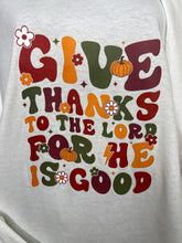 Load image into Gallery viewer, &#39;Give Thanks&#39; Long Sleeve T-Shirt
