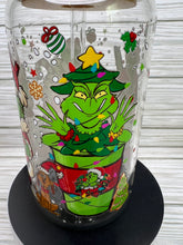 Load image into Gallery viewer, Christmas Character Glass Drinkware
