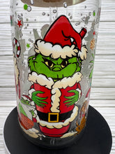 Load image into Gallery viewer, Christmas Character Glass Drinkware
