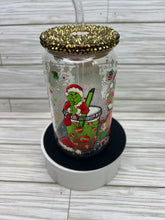 Load image into Gallery viewer, Christmas Character Glass Drinkware
