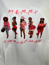 Load image into Gallery viewer, &#39;Mery Christmas Ladies&#39; Long Sleeve T-Shirt
