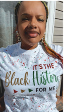 Load image into Gallery viewer, Black History Paint Splat Tee (2)
