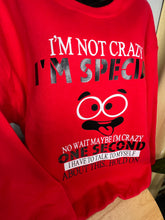 Load image into Gallery viewer, &#39;I&#39;m Special&#39; Red Sweater
