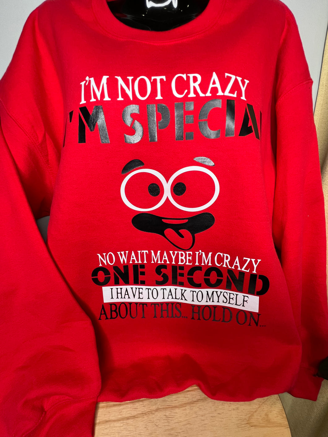 'I'm Special' Red Sweater