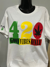 Load image into Gallery viewer, &#39;420 Good Vibes&#39; Tee
