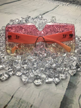 Load image into Gallery viewer, &#39;Athena&#39; Got 2b Bougie Oversized Square Sunglasses (Ombre&#39; Pink/Yellow)
