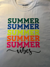 Load image into Gallery viewer, &#39;Summer Vibes&#39; Tee 2pc Set
