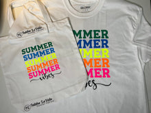 Load image into Gallery viewer, &#39;Summer Vibes&#39; Tee 2pc Set
