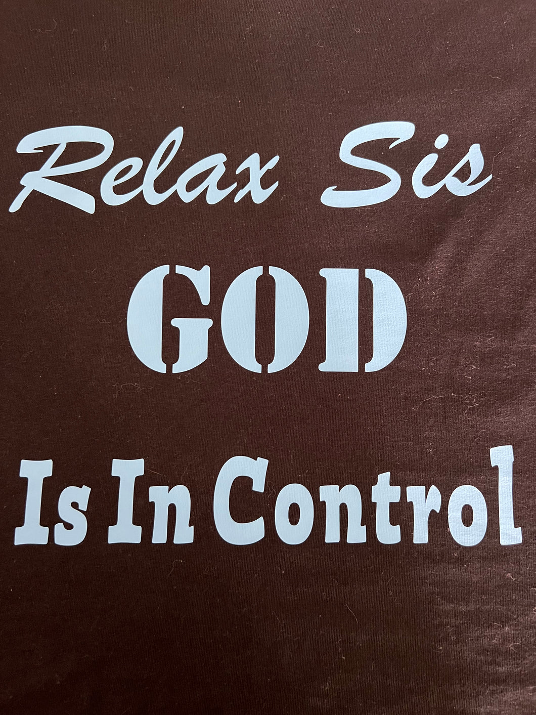 God Is In Control Tee