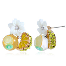 Load image into Gallery viewer, Felisha&#39;s Box &#39;Lemonade&#39; Stud Earrings
