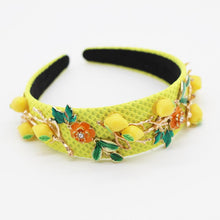 Load image into Gallery viewer, Felisha&#39;s Box &#39;Lemonade&#39; Headband
