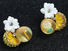 Load image into Gallery viewer, Felisha&#39;s Box &#39;Lemonade&#39; Stud Earrings
